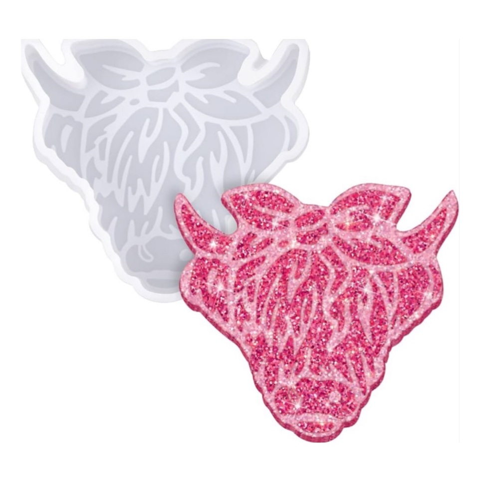 🆕 Highlander cow silicone mold for crafting